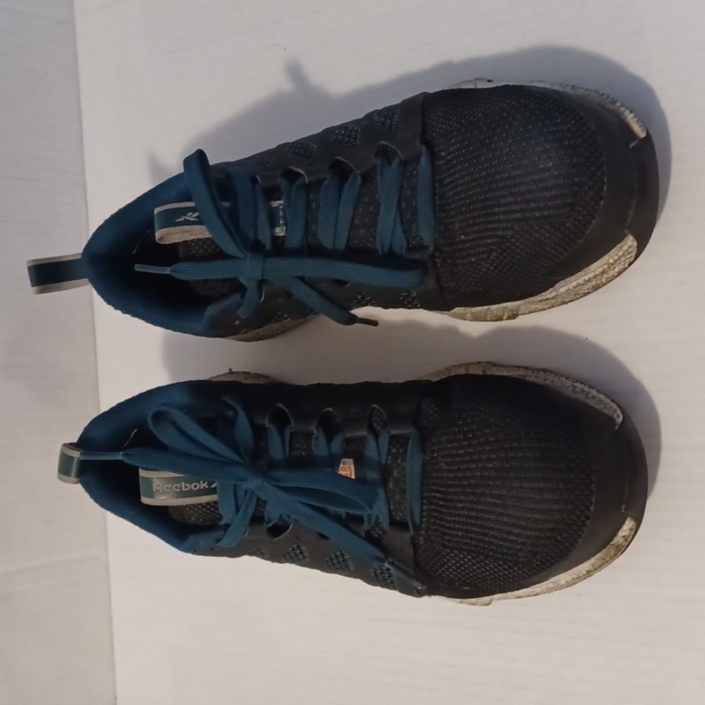 Work Safety Shoes - Black & Blue Reebok - Size 8.5 W